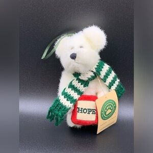 Boyds Bear Almee Berrifrost Ornament Plush Stuffed Animal 5.5" Style #56202